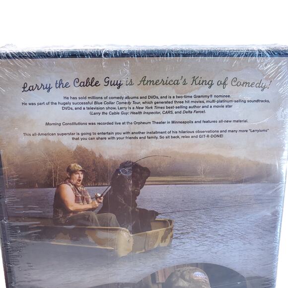 Larry the Cable Guy Morning Constitutions DVD CD Larrys Comedy Redneck Humor - Picture 7 of 13